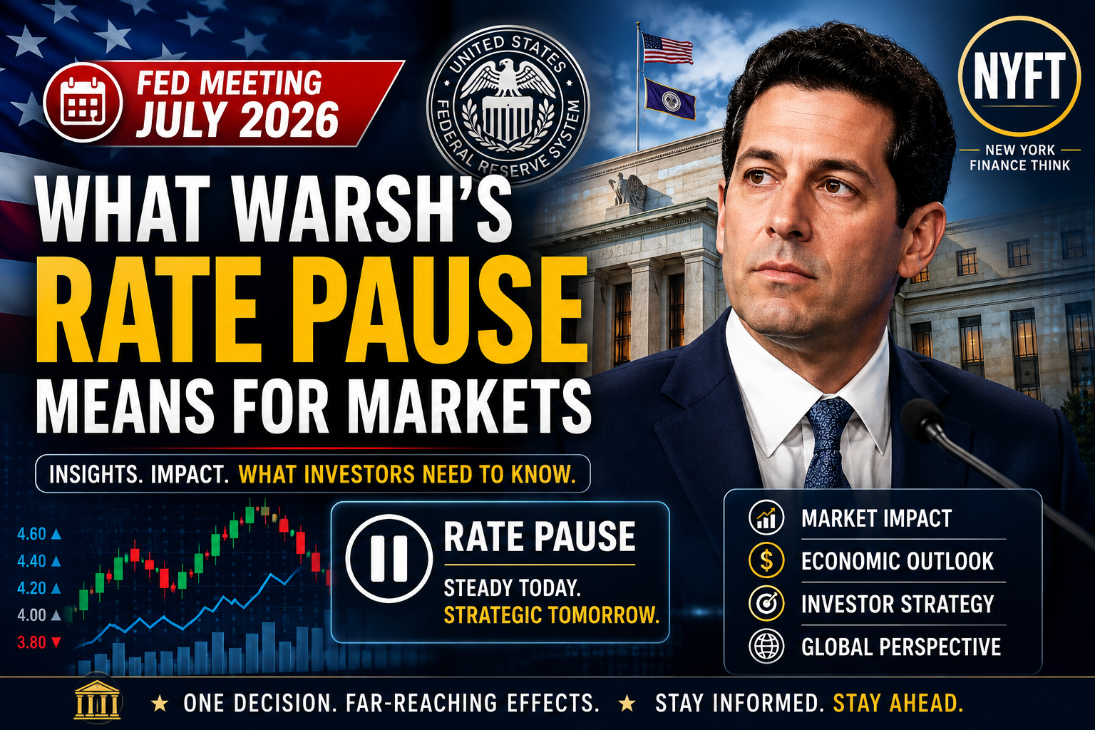 Fed Meeting July 2026: What Warsh’s Rate Pause Means for Markets