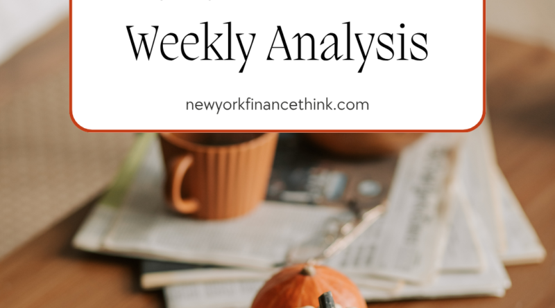 U.S. stock market weekly analysis showing S&P 500, Dow Jones, Nasdaq, Russell 2000, Treasury yields and crude oil