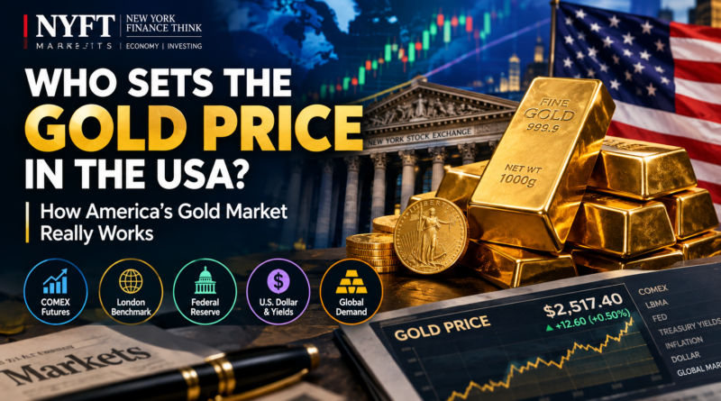 Who Sets the Gold Price in the USA COMEX Federal Reserve and Wall Street