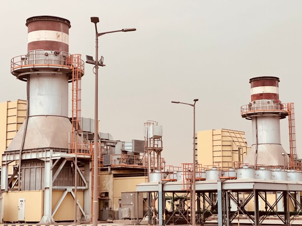 Saudi Aramco crude oil production facility in Saudi Arabia