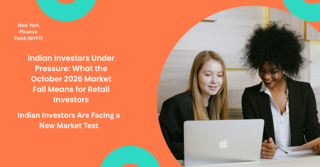 Indian investors under pressure as October 2026 market fall affects Nifty Sensex and retail investors
