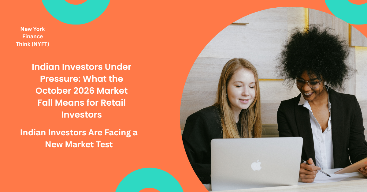 Indian investors under pressure as October 2026 market fall affects Nifty Sensex and retail investors