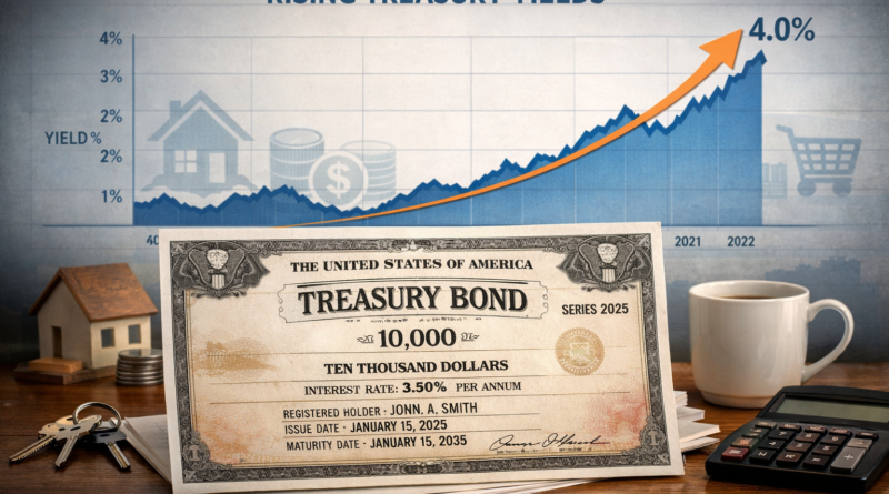 U.S. Treasury yields 2026 and Treasury rates affecting investors, mortgages and American households