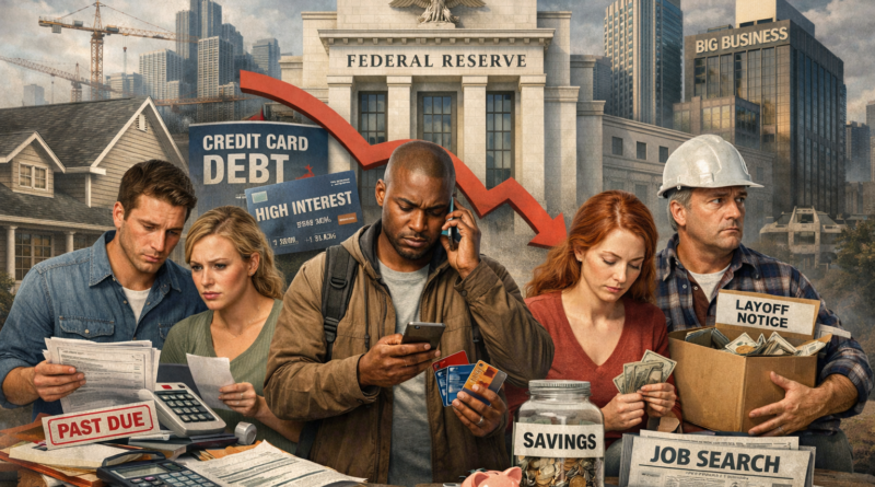 Inflation and interest rates 2026 showing Federal Reserve policy, markets and American household finances
