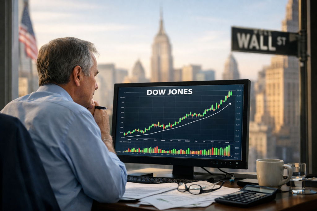 Dow Jones Today: 50 smart investing tips to help U.S. investors understand stock market risks, diversification, and long-term wealth building.